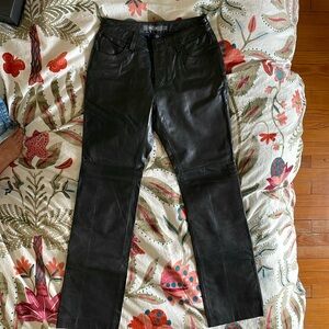Vintage GAP leather pants